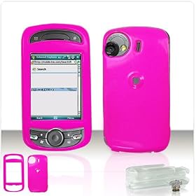 FOR HTC MOGUL XV6800/PPC6800 FACEPLATE CASE COVER - Hot Pink