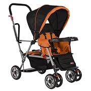 Joovy Caboose Stand-On Tandem Stroller Orange