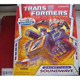 Transformers Generation 1 Reissue Soundwave w/ Ravage and Laserbeak
