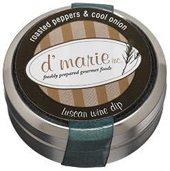 Tuscan Wine Dip Mix Roasted Peppers & Cool Onion, .4-Ounce Units (Pack of 6)