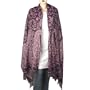 Wool Shawls and Wraps Jacquard Accessory 80 x 40 inches