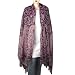 Wool Shawls and Wraps Jacquard Accessory 80 x 40 inches