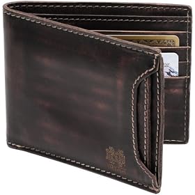 Fossil Men's NCAA wallet - Notre Dame - Roster 2 in 1 (Color: Brown)