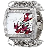 51qyo3h85YL. SL160  Ed Hardy Womens LI BR Lilly Bird Watch
