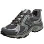 New Balance Women's WT910 Trail Running Shoe,Grey/Green,8 D