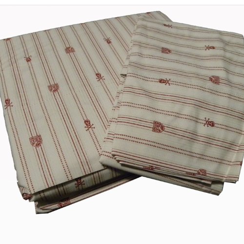 Ralph Lauren University Twin XL Sheet Set - Landon Red Skull