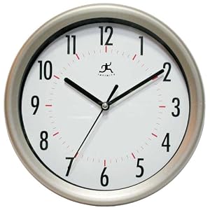 Infinity Instruments Facile-Gunmetal Wall Clock