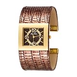 Paris Hilton Women039s 138510960 Bangle Square Brown Dial Watch on sale