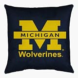 Michigan Wolverines 22 x 22 Coordinating NCAA Locker Room Collection Floor Pillow from Kentex (