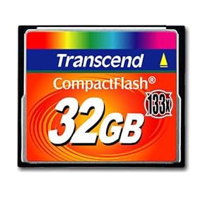 New - TRANSCEND 32GB CF CARD (133X) - TS32GCF133