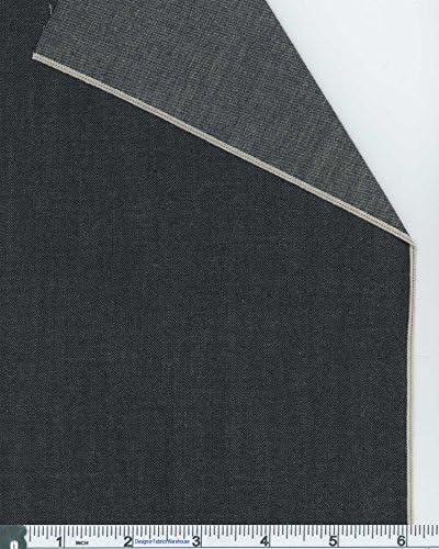 Selvedge Japanese Denim Fabric By The Yard, 5-Oz, Indigo