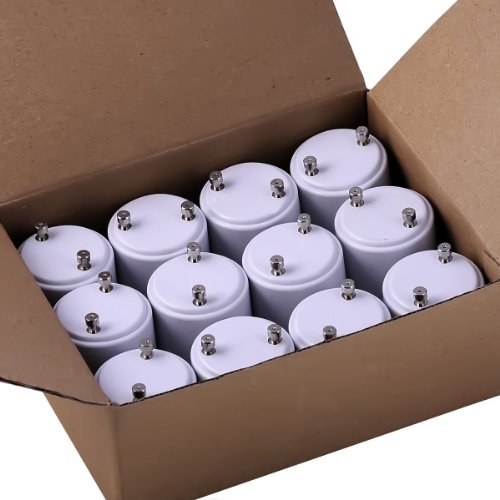 EN'DA professional 1doz/12-pack Gu24 to E26 Adapter - Converts Pin Base Fixture (Gu24) to Standard Screw-in Bulb Socket (E26)