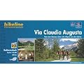 Via Claudia Augusta: Von der Donau �ber die Alpen an die Adria. 1:75 000. GPS-Tracks Download, wetterfest/rei�fest