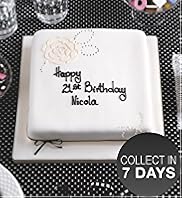 Black & White Celebration Sponge Cake