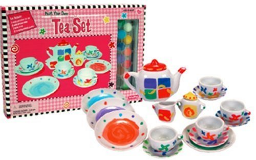 Childrens Toyshop  Toys : Paint Your Own Tea Set