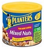 Planters Mixed Nuts, Lightly Salted, 11.5-Ounce Units (Pack of 4)