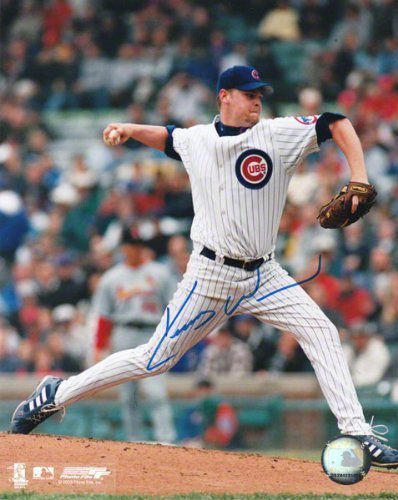 Kerry Wood Chicago Cubs Autographed 8x10 Home Game Photo