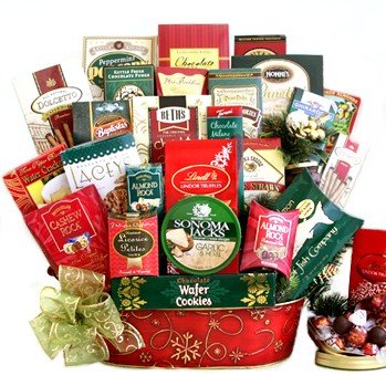 Party Gourmet Snack Food Christmas Holiday Gift Basket