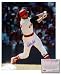 Carlton Fisk Boston Red Sox MLB Hand Signed 16x20 Photograph Baseball Batting