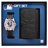 Game Time MLB-WWG-NY3 New York Yankees Watch and Wallet Gift Set