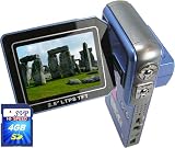 SVP HDDV-3000 12MP Max. 6-in-1 Multi-Functional Camcorder with Rare Huge Flip LCD! (4GB High Speed SD Card Included)