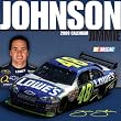 Jimmie Johnson 2009 Standard 12"x12" Wall Calendar
