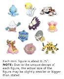 Pokemon Super Encyclopedia Mini Figure Series 09 (1 set of 11 mini ~0.75 figures: Heatran, Electivire, Manaphy, Uxie, Spiritomb, Bronzor, Cherrim, Shieldon, Stunky, Gastrodon [Western type], Snover) (Japanese Imported)