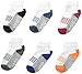Jefferies Socks Baby-Boys Sporty Quarter Sock with Non-Skid 6 Pair Pack, Multi, Infant