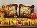 Deer Pillow Sets features that big buck hiding in the woods.