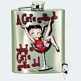 Betty Boop Girls Gotta Do Flask