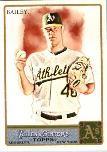 2011 Topps Allen & Ginter Baseball Card # 257 Andrew Bailey - Oakland Athletics - In a Protective Display Case!
