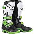 Alpinestars Tech 10 Men's Dirt Bike Motorcycle Boots - Black/Green