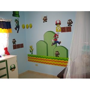 Nintendo Wall Graphics - New Super Mario Bros