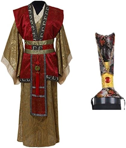 Chinese Han Dynasty Minister's Costumes Dress Men's Halloween Cosplay HanFu