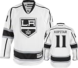 Anze Kopitar Jersey: Reebok White #11 Los Angeles Kings Premier Jersey