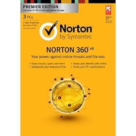 Norton 360 5.0 1-User/3PCs [Old Version]: Software