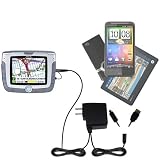 Double Wall Home Charger with tips including a tip for the Magellan Roadmate 6000T - uses Gomadic TipExchange Technology