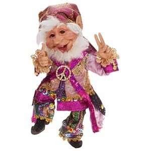 Mark Roberts North Pole Elf Collection Peace Elf