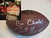 TRENT GREEN KANSAS CITY CHIEFS,REDSKINS,SIGNED,AUTOGRAPHED,NFL FOOTBALL,COA, WITH PROOF