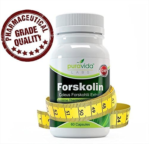 Forskolin Extreme Thermogenesis Formula - Pharmaceutical Grade, 20% Forskolin, 250mg, 60 Vegetable Capsules.