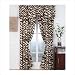 Brown Zebra 84" Curtain Panel - Set of Two