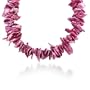 14K Pink Corn Flakes Pearls Necklace