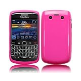BLACKBERRY 9700 BOLD GEL CASE - SOLID HOT PINK (C42)