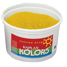 Kaplan Kolors Scented Dough - Yellow Lemon by 