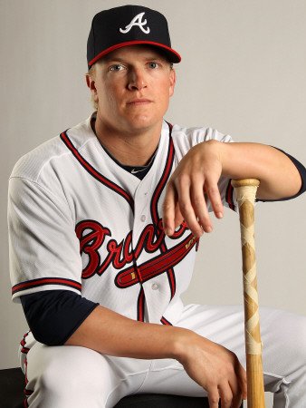 Atlanta Braves Photo Day, LAKE BUENA VISTA, FL - FEBRUARY 21: Nate McLouth Photographic Poster Print by Mike Ehrmann, 18x24