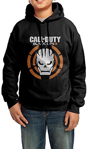 JULIN HOODY Hoodie For Boys And Girls Youth Sweatshirt Call Of Duty - Black Ops3 Black