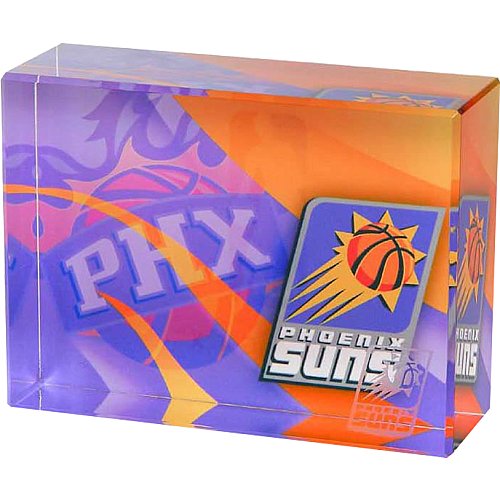 NBA Phoenix Suns Pennant Design Team Logo Desk Ornament/Paperweight