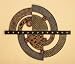 Abstract Metal Wall Art Deco Hanging Sculpture