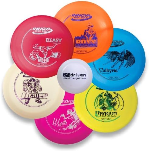 Innova Disc Golf Driver Set - 6 Disc Bundle with FREE Mini Marker Disc