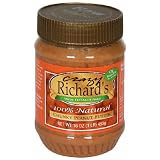 Crazy Richards Chunky Pn, 16-Ounce (Pack of 6)
